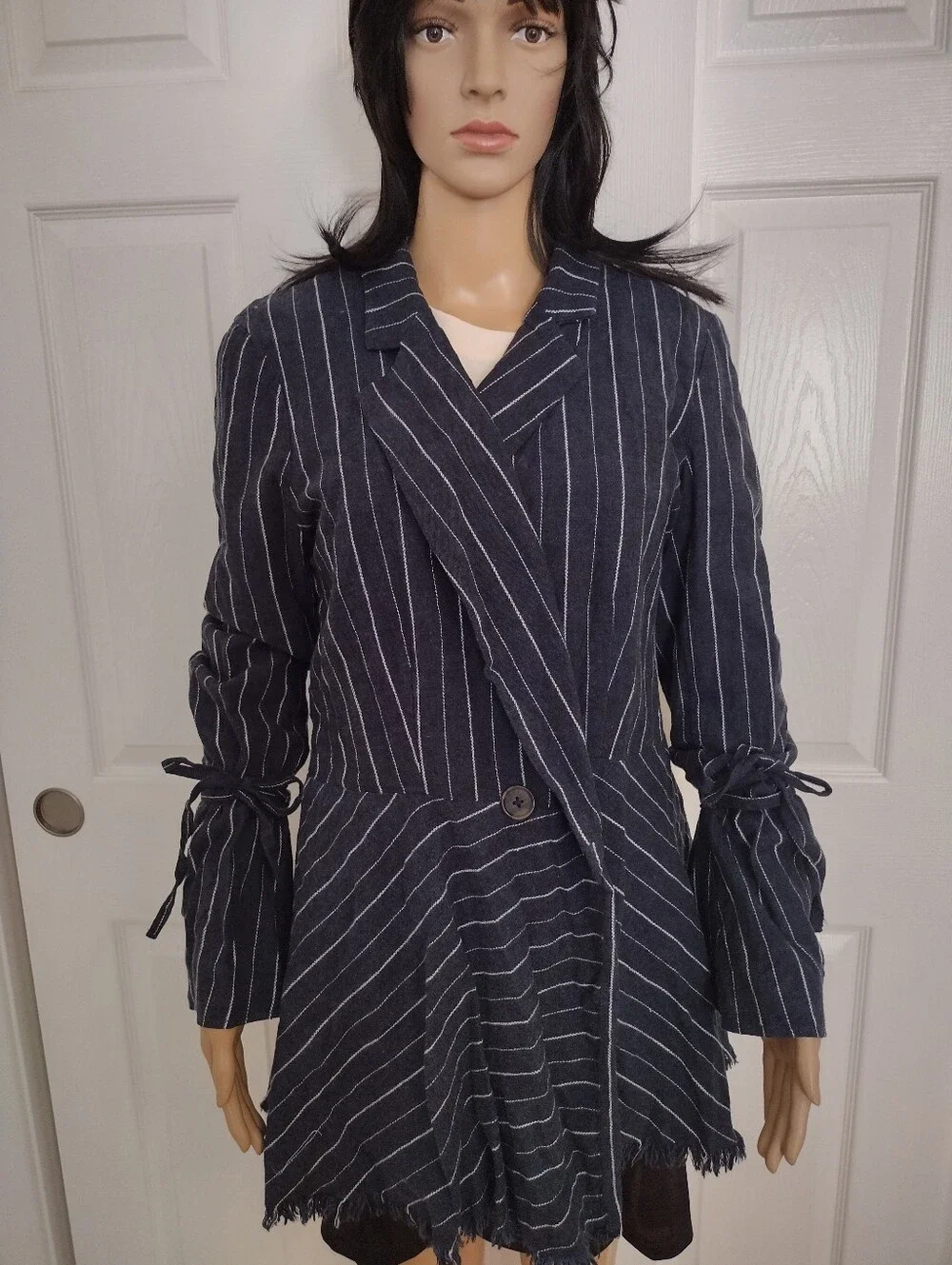 Free People Stella Navy Blazer | Size L